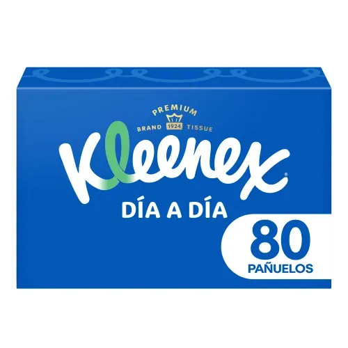 Pañuelos Faciales Kleenex - 80 Unidades