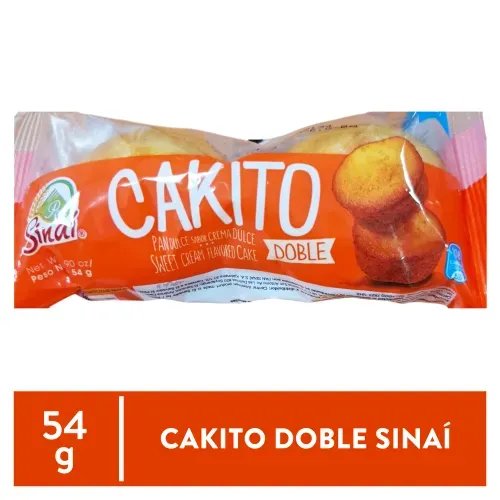 Cakito Doble De 54 Gr