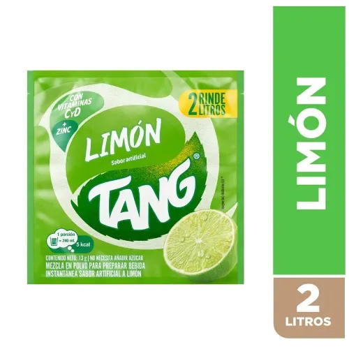 Bebida en Polvo Tang Sabor Limón - 13 g