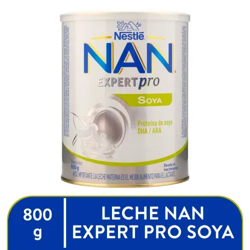 Fórmula para bebé Nan Soya - 800 g