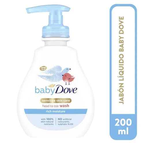 Baby Dove Gel De Bano Had Toe 200 ml