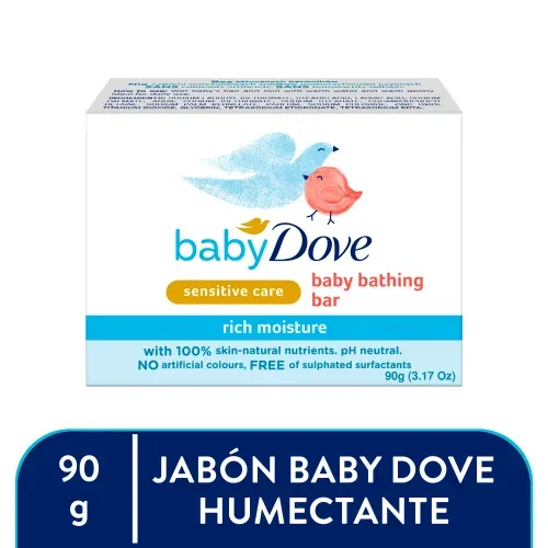 Jabón Barra Hidratante Babydove - 90 g