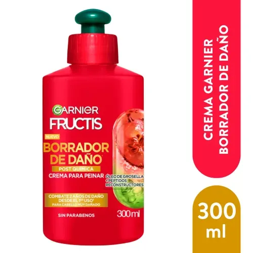 Crema Peinar Fructis Post Quimicav - 300 ml