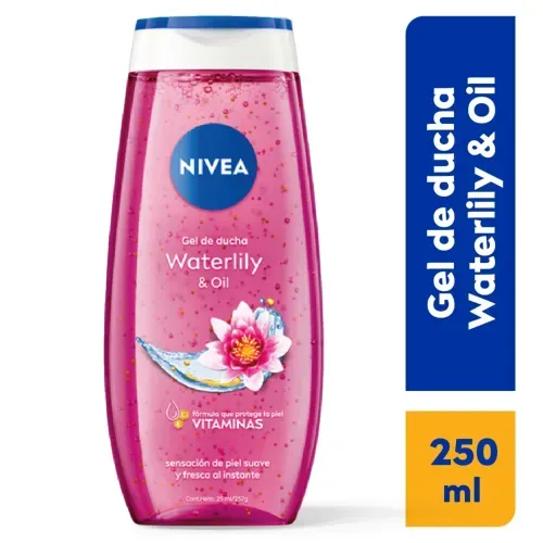 Gel Nivea de Ducha Waterlily & Oil - 250 ml