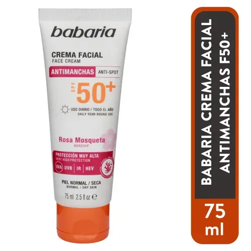 Prot Solar Facial Babaria Anc Spf50 75ml