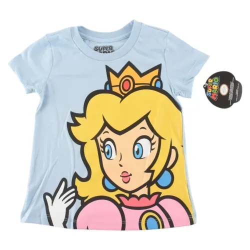 Tshirt Nina Nintendo Princesa Peach