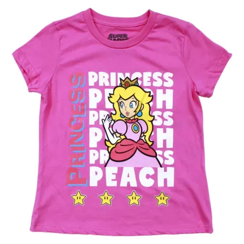 Tshirt Nina Nintendo Princesa Peach