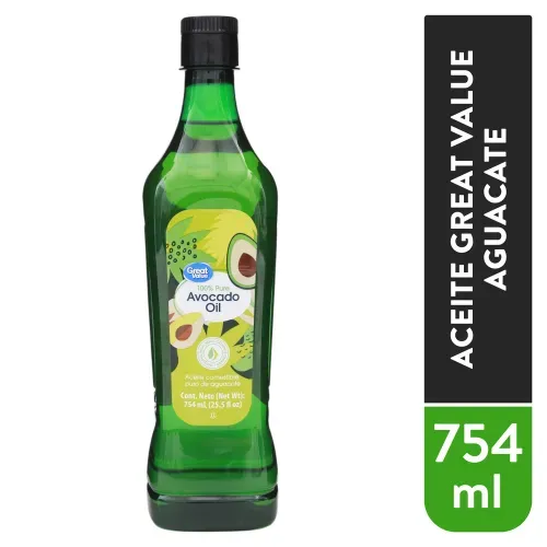 Aceite Great Value Aguacate Pet 754ml