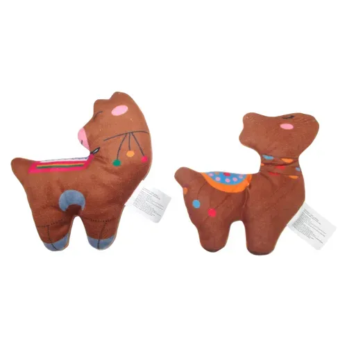 Peluche Fourstar para mascotas diseño de llama