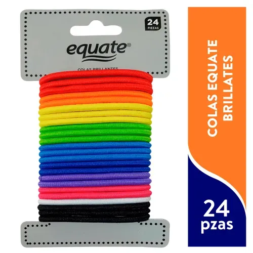 Equatecolas Brillantes 24 Piezas