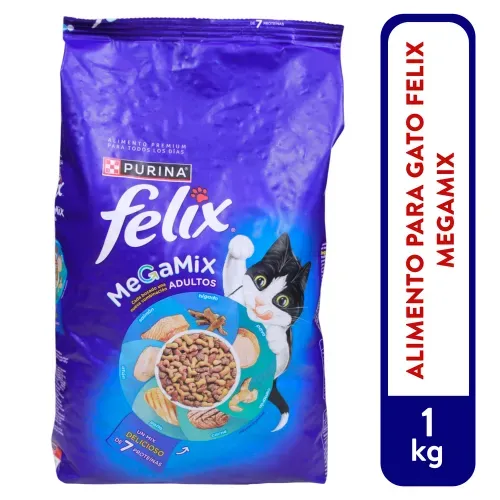 Alimento Felix Adu Megamix 1000g