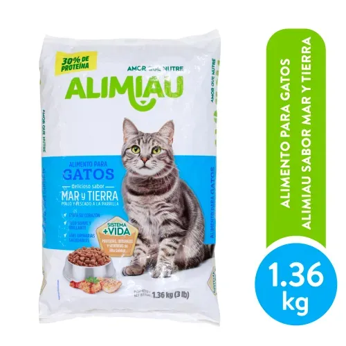 Aliment Gato Alimiau Mar y Tierra 1360g