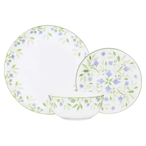 Ms Set De Vajilla De Porcelana 12pzs