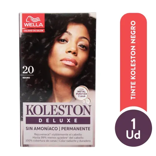 Koleston Tinte Deluxe Negro 20 1ea