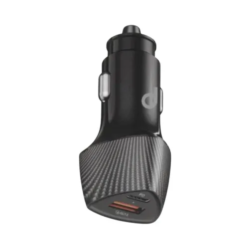 Cargador Durabrand de Telefono para Carro Crarga Rápida 48W PD+QC3.0 con USB-A y USB-C