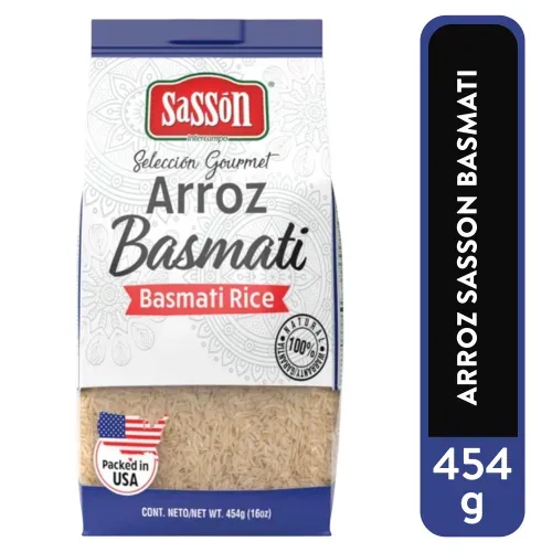 Arroz Bazmati Sasson 454g 12u