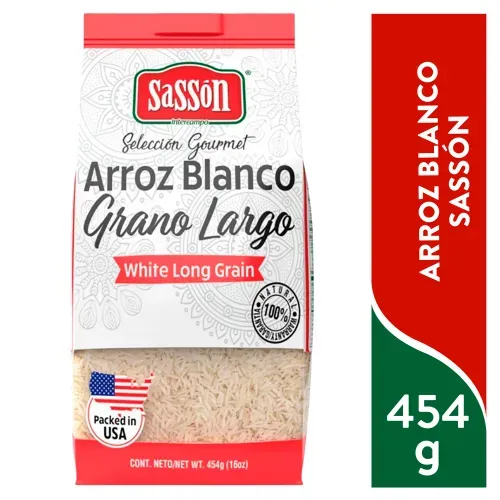 Arroz Blanco Sasson 1 lb 454g