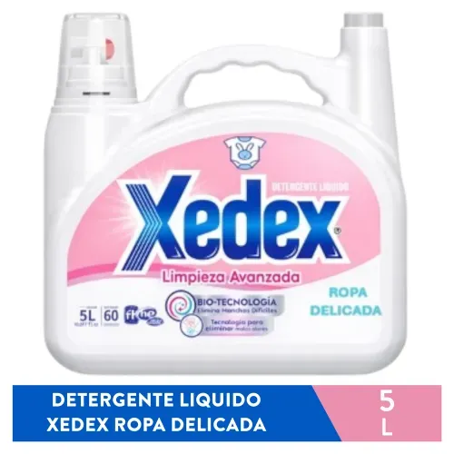 Det Liq Xedex Ropa Delicada Bt 5000 ml