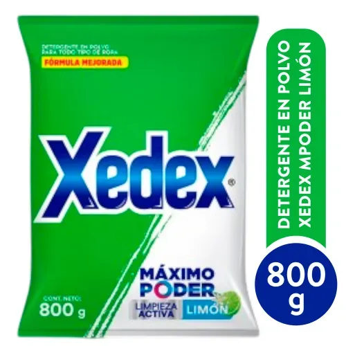 Det Polvo Xedex Maxpod Limon 800 g