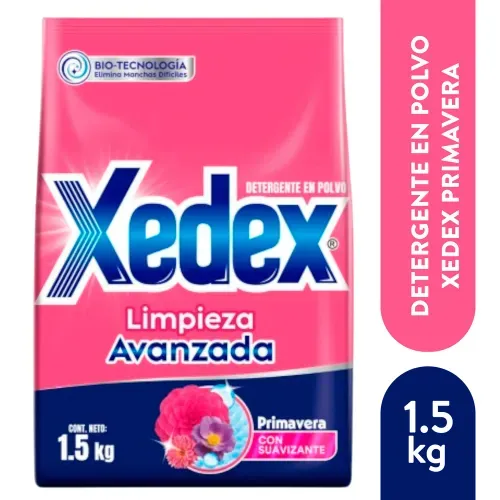 Detergente En Polvo Toque Suavizante Xedex 1500g 1500g