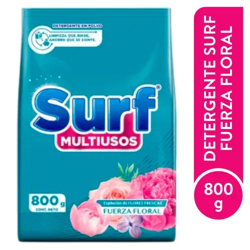 Det Polvo Surf Fuerza Floral 800 g