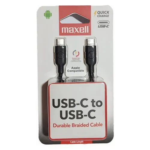 Cable Maxell Bracc2m USB-C a USB-C