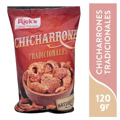 Chicharrones Ricks Tradicionales 120 g
