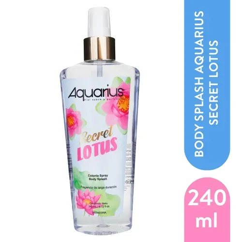 Body splash Aquarius secret lotus - 240 ml