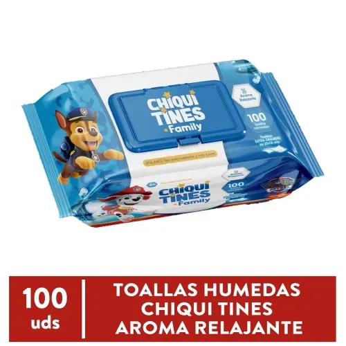 Toallas Humedas Chiquitines Famil 100ea