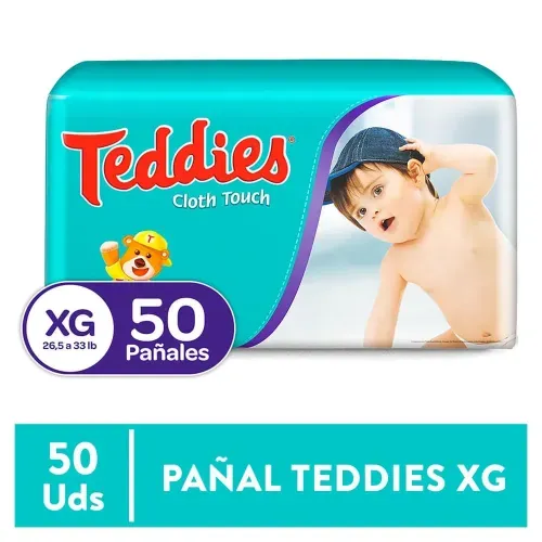 Panal Teddies Jumbo Xg 50 Unidad