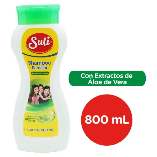 Suli Shampoo Familiar Aloe Vera 1000 Ml
