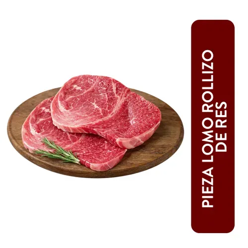 Pieza De Lomo Rollizo de Res Don Cristobal Sin Solomo - Precio Indicado Por Libra (454 g)