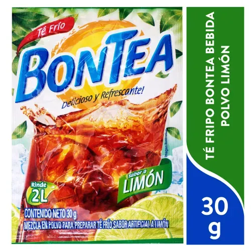 Bebida Bontea Té Frío En Polvo Sabor A Limón - 30 g