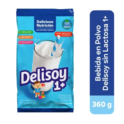 Bebida En Polvo Delisoy 1mas Ra 360g