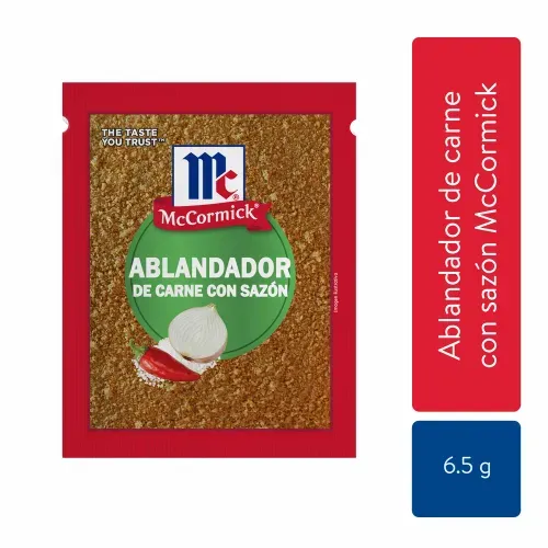 Ablandador McCormick de carne  con sazón - 6.5 g