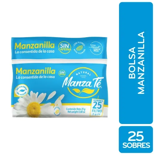 Té Manzanilla ManzaTé bolsa 25 Uds  -25 g