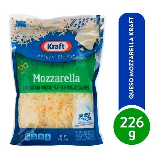 Kraft Queso Mozzarela Rallada 226g