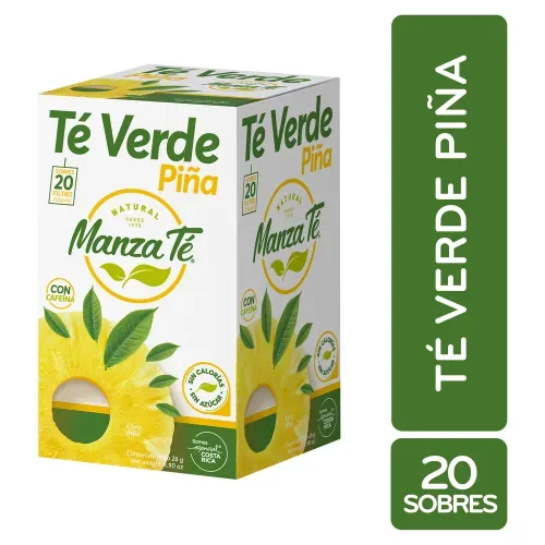 Té Verde Con Piña ManzaTé Caja 20 Uds -26 g