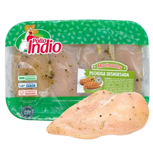 Filete Pechuga De Pollo Marinado Pollo Indio - Precio Indicado Por Libra (454 g)