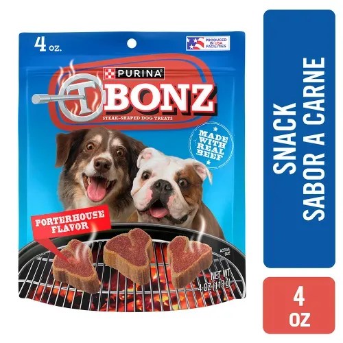 Snacks para perro T-Bonz sabor Carne - 113 g