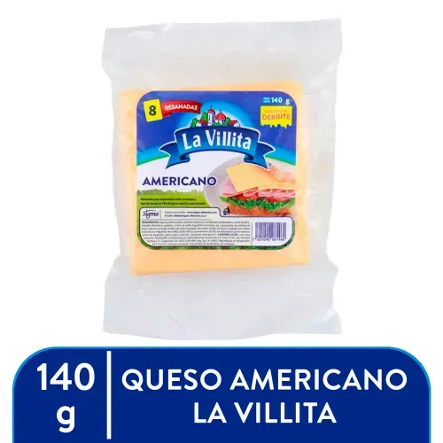Queso La Villita Americano - 140 g