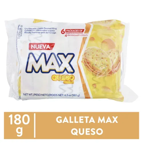 Galleta Cracker Max Queso 180 g