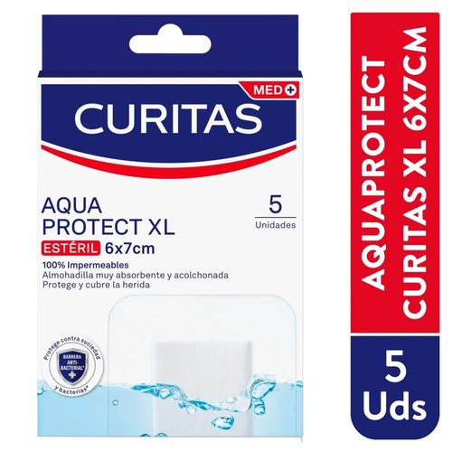 Curitas Agua Protec Impermeable Xl 5u Unidad