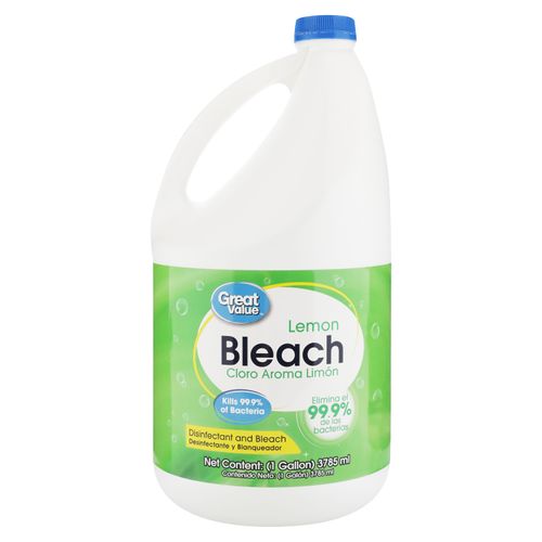 Cloro Great Value Limon Bt 3785 Ml Galon