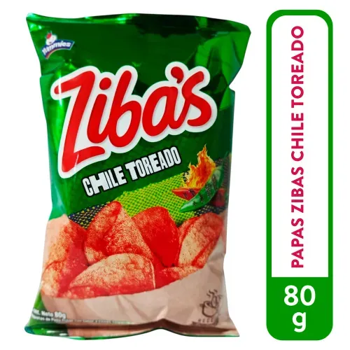 Papas Zibas Chile Toreado 80 g