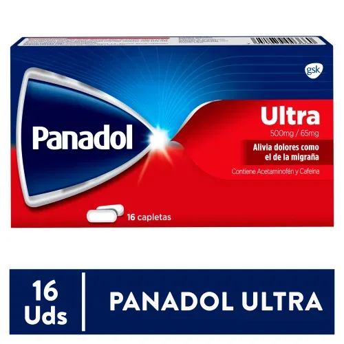 Panadol Ultra - 16 Tabletas