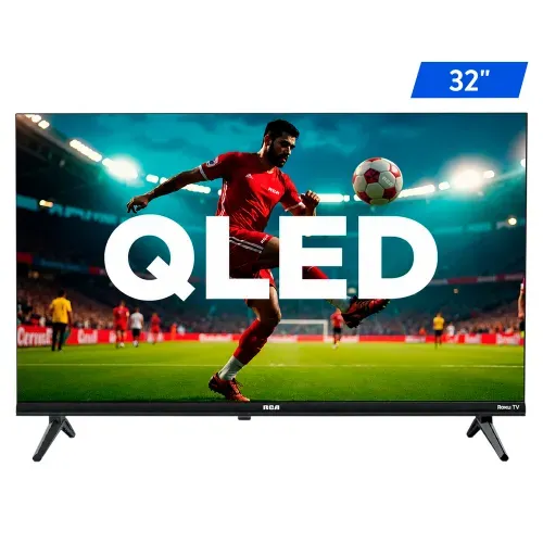 Pantalla Qled Smart 4k Rca Roku Rc32ql - 32 Pulgadas (1 in = 2.54 cm)