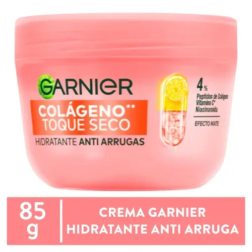 Crema H T Seco Garnier Colageno 85gr