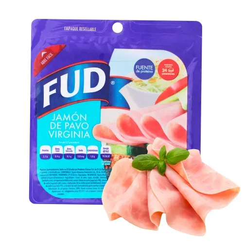 Jamón De Pavo Fud, Virginia -450 g