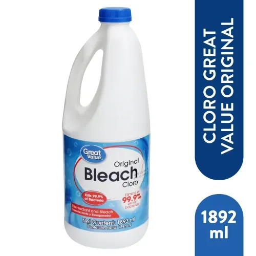 Cloro Great Value botella - 1893 ml